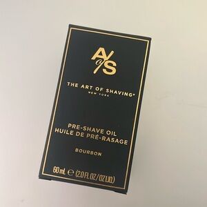 NIB The Art of Shaving pre-shave oil - Bourbon